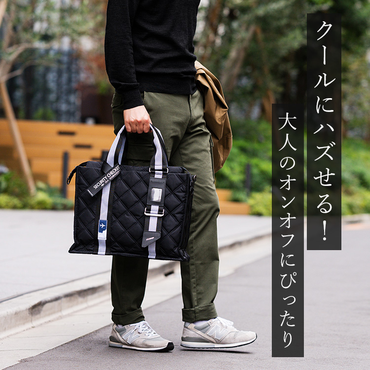 【DOUBLELOOP】“JOURNEY SQUARE” LARGE トートバッグ