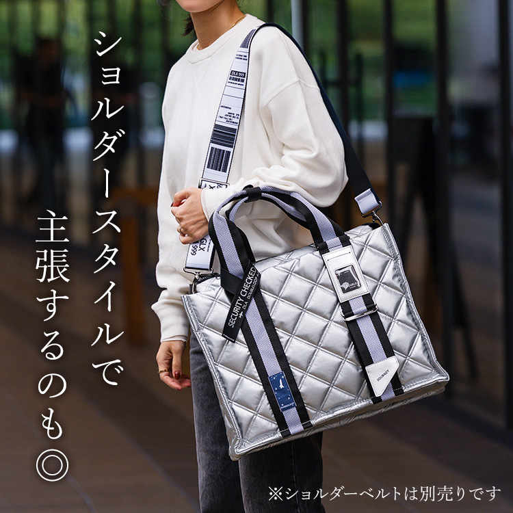【DOUBLELOOP】“JOURNEY SQUARE” LARGE トートバッグ