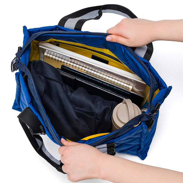 【DOUBLELOOP】“JOURNEY SQUARE” LARGE トートバッグ