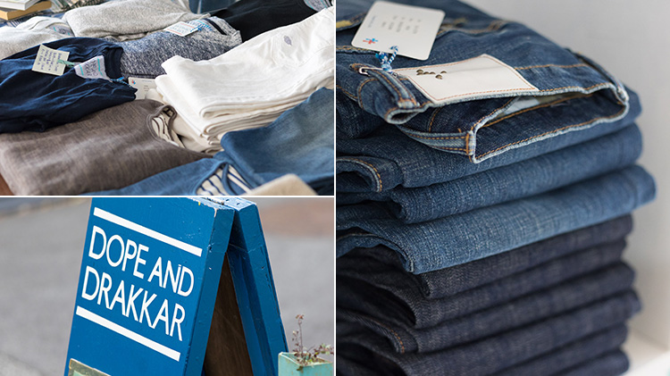 【DOPE＆DRAKKAR】レーヨンフリース ウェスタンジャケット