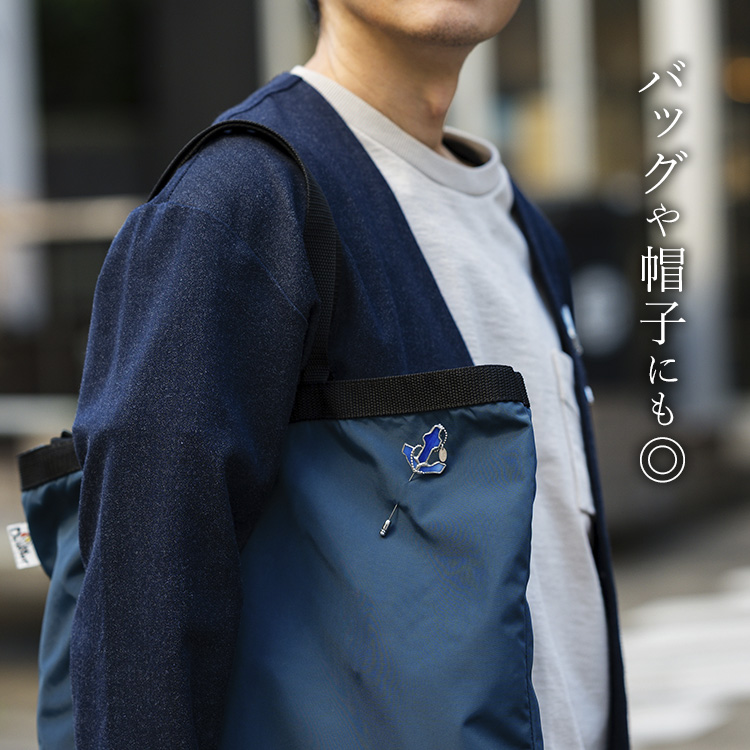 【DOPE&DRAKKAR】ステンドグラス　マリンピンブローチ