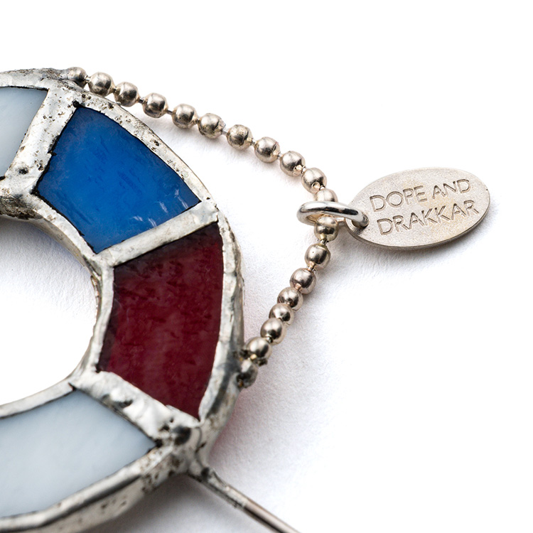 【DOPE&DRAKKAR】ステンドグラス　マリンピンブローチ