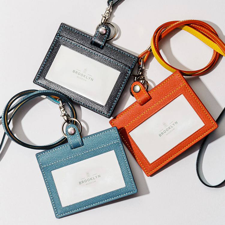 【BROOKLYN MUSEUM】フレンチカーフ IDケース