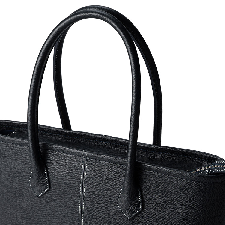 【BROOKLYN MUSEUM】フレンチカーフ トートバッグ（ロワイヤルM）