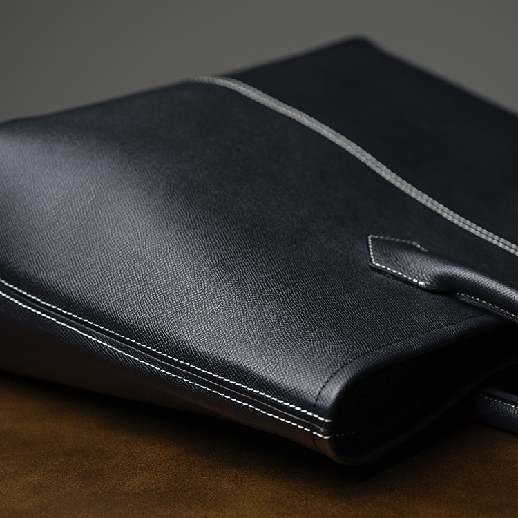 【BROOKLYN MUSEUM】フレンチカーフ トートバッグ（ロワイヤルM）