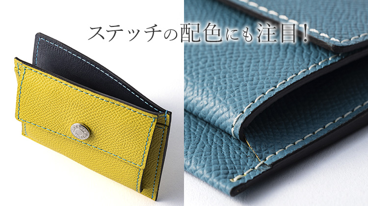 【BROOKLYN MUSEUM】フレンチカーフ ミニスナップ ウォレット