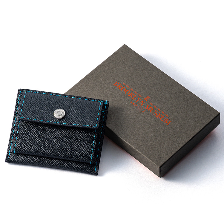 【BROOKLYN MUSEUM】フレンチカーフ ミニスナップ ウォレット