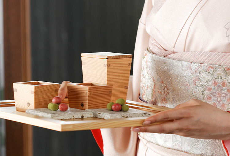 【Miranda Style】以為（おもえらく）日光杉 徳利・枡セット