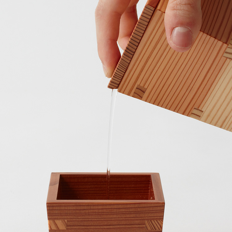 【Miranda Style】以為（おもえらく）日光杉 徳利・枡セット