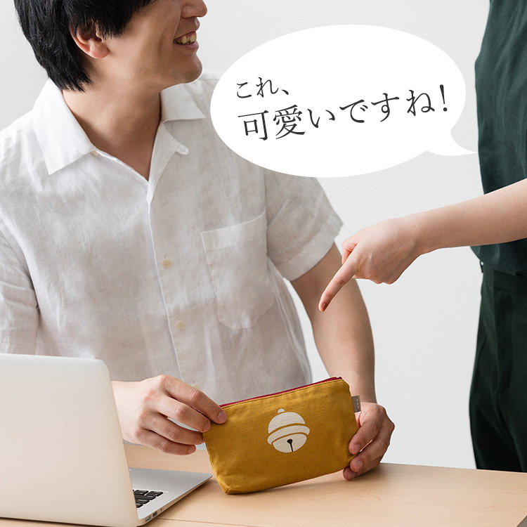 本品堂】型染め ポーチ | 藤巻百貨店