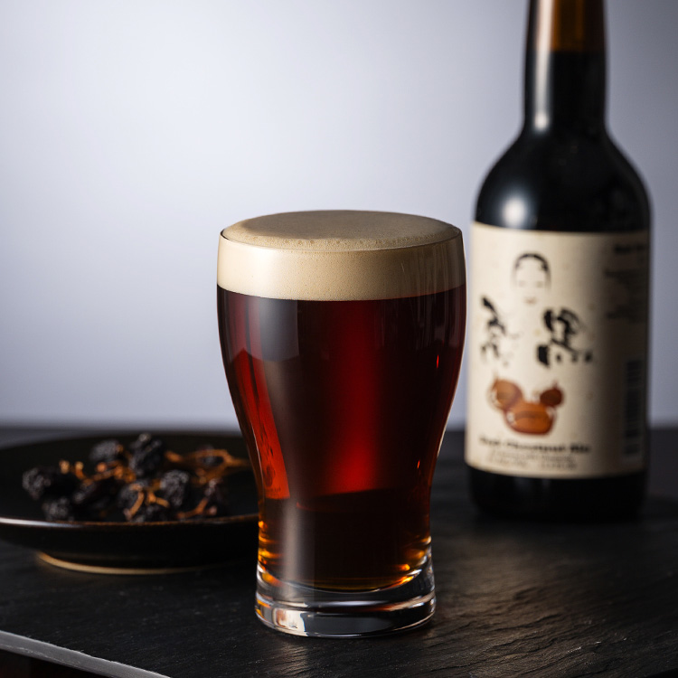 【松徳硝子】ビールグラスコレクション「麦酒盃弐客揃」クラフト／ブラック ペアセット