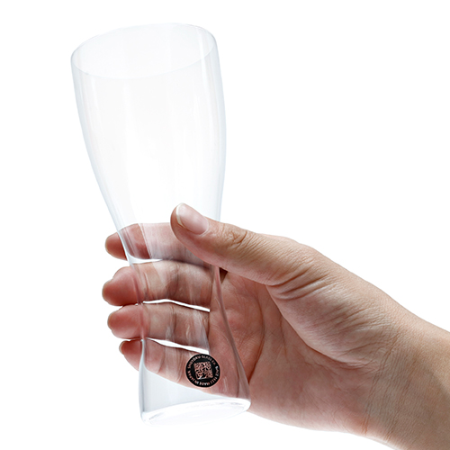 1500円のイヤリング うすはりグラス 鼓 ガラス ビールグラス