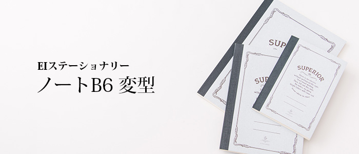 Eiステーショナリー Esノートb6変型 藤巻百貨店