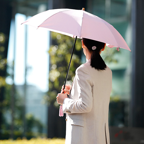 Wakao 晴雨兼用折りたたみ傘 婦人 9416 藤巻百貨店