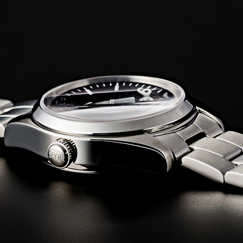 【SPQR】Ventuno pr「初代バージョン復刻モデル腕時計 ステンレスベルト」