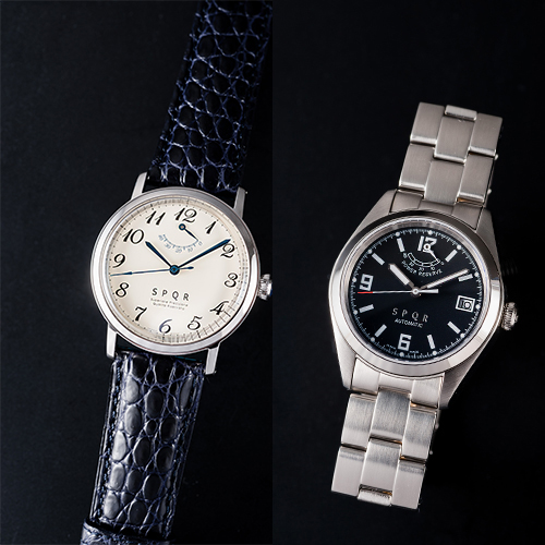 【SPQR】Ventuno dd 自動巻デイデイト腕時計
