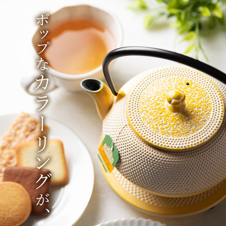 【OIGEN】南部鉄器 急須&瓶敷セット/藤巻百貨店 別注カラー