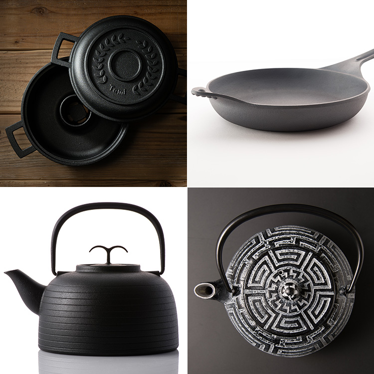 【OIGEN】南部鉄器 急須&瓶敷セット/藤巻百貨店 別注カラー