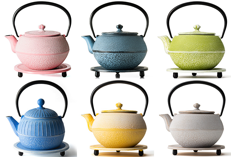 【OIGEN】南部鉄器 急須&瓶敷セット/藤巻百貨店 別注カラー