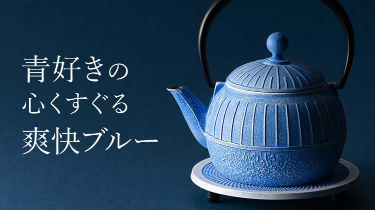 【OIGEN】南部鉄器 急須&瓶敷セット/藤巻百貨店 別注カラー