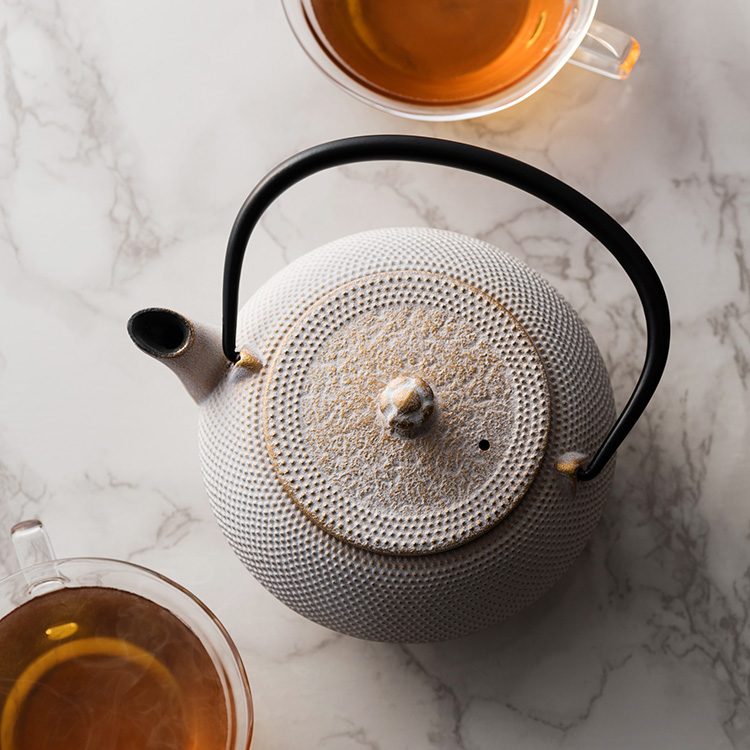 【OIGEN】南部鉄器 急須&瓶敷セット/藤巻百貨店 別注カラー