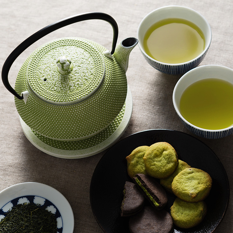 【OIGEN】南部鉄器 急須&瓶敷セット/藤巻百貨店 別注カラー