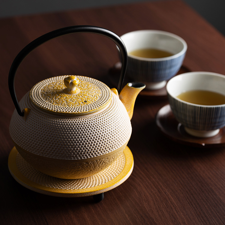 【OIGEN】南部鉄器 急須&瓶敷セット/藤巻百貨店 別注カラー