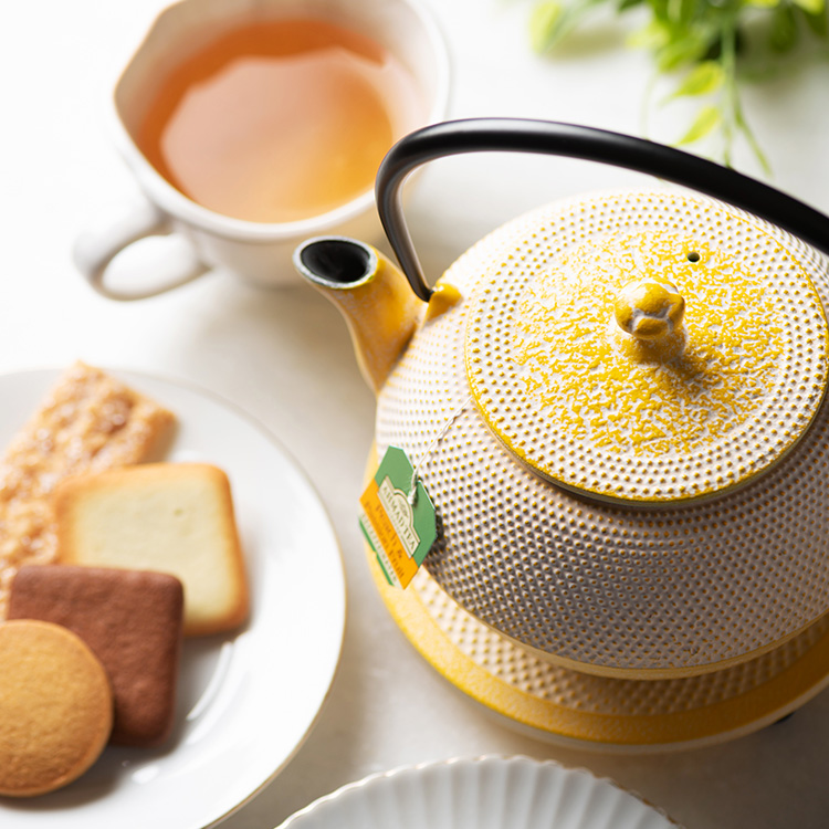 【OIGEN】南部鉄器 急須&瓶敷セット/藤巻百貨店 別注カラー