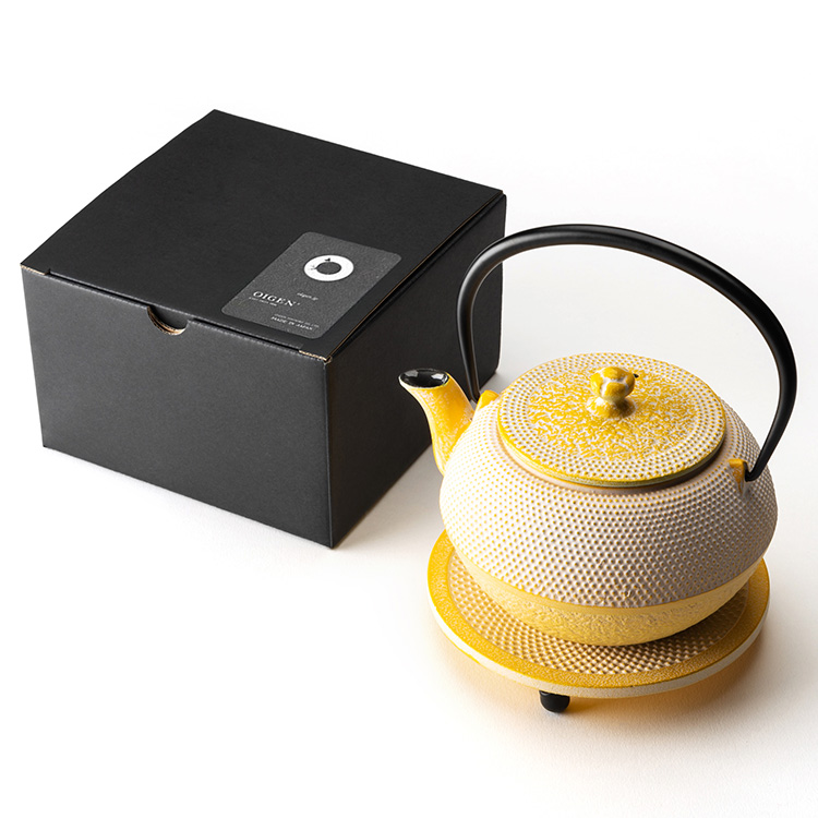 【OIGEN】南部鉄器 急須＆瓶敷セット／藤巻百貨店 別注カラー