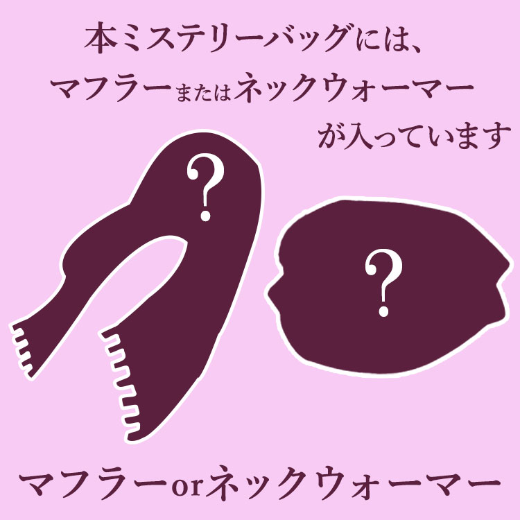 【運試しミステリーバッグ】おまけ付き！人気バッグ＆マフラーセット 2026