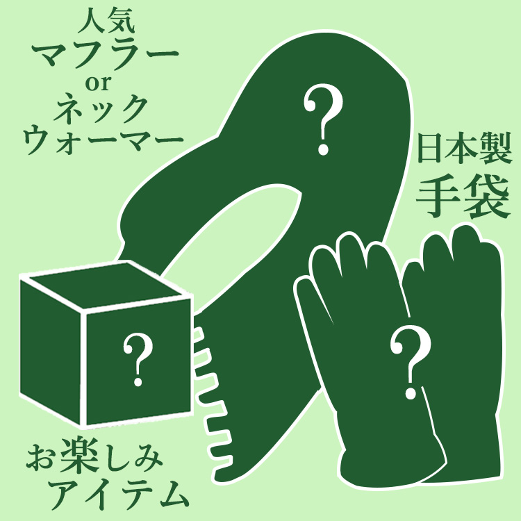 【運試しミステリーバッグ】肌触り◎！あったかおしゃれ小物セット 2026