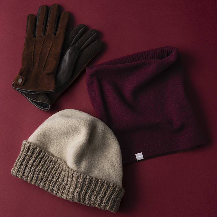 【藤巻百貨店のお年玉】冬のイケオジの必需品！差がつく冬小物３点セット