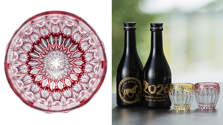 【藤巻百貨店】藤巻百貨店謹製　縁起の切子 ― 八つの兆し ―