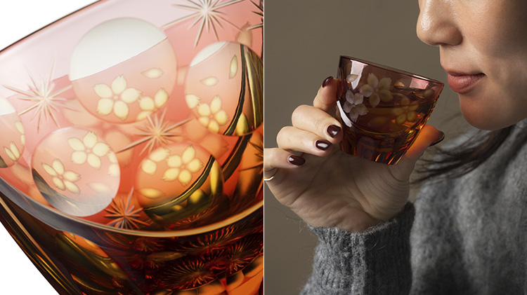 【藤巻百貨店】藤巻百貨店謹製　縁起の切子 ― 八つの兆し ―