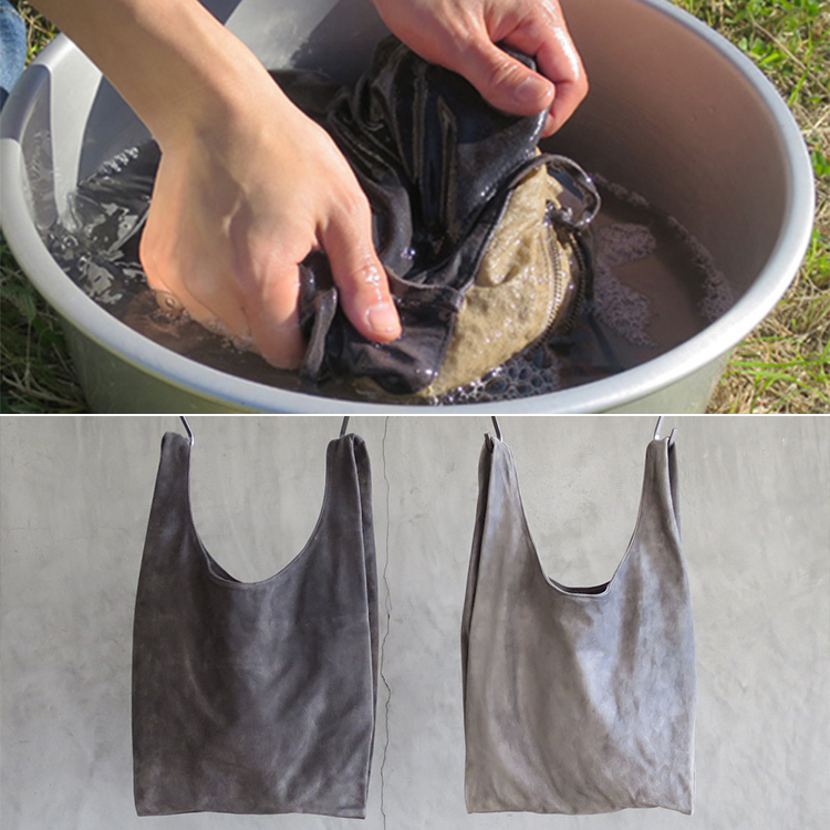 【TOKYO LEATHER FACTORY】Washable Drop Tote Bag