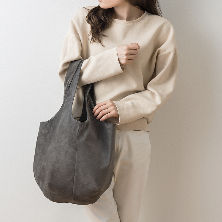 【TOKYO LEATHER FACTORY】Washable Drop Tote Bag
