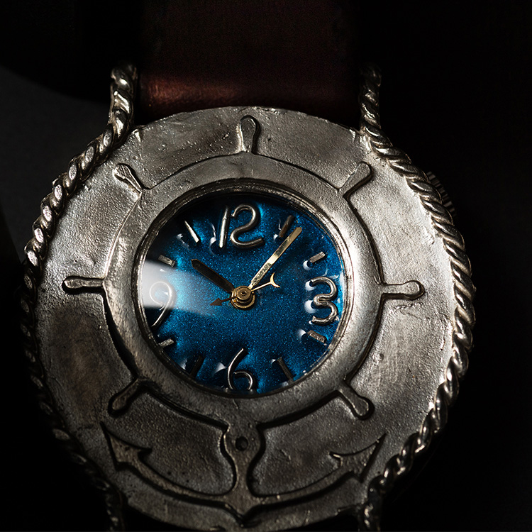 【M-Watch Studio】Marine Silver Yukio Fujimaki model