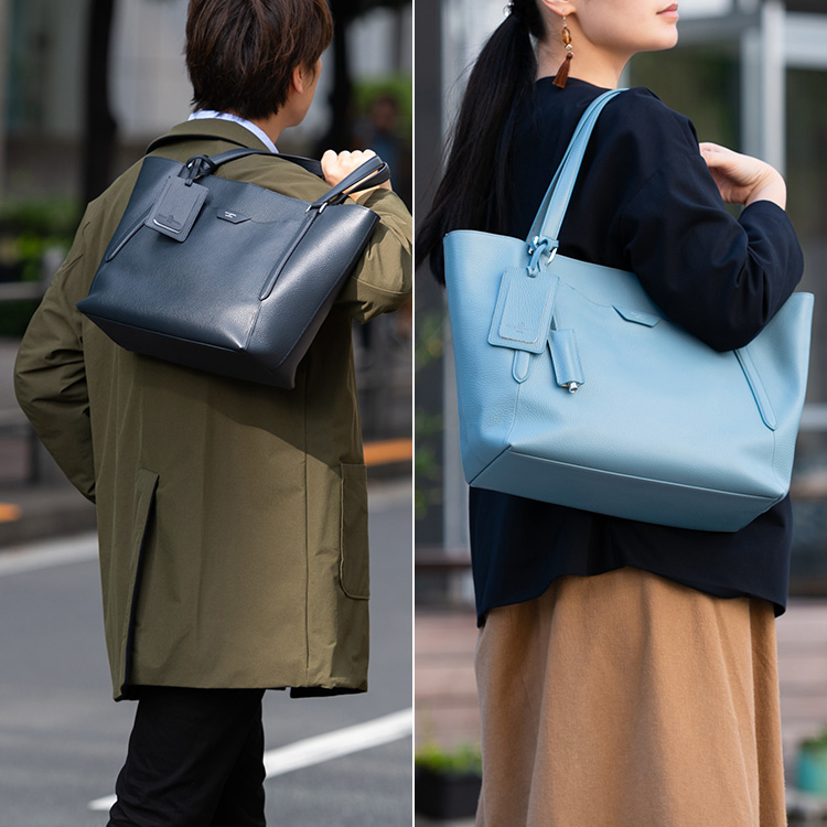 【PELLE MORBIDA】Colore カラートートバッグ