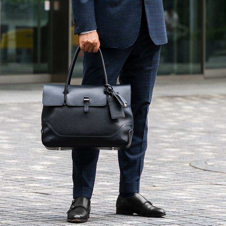 【PELLE MORBIDA】Maiden Voyage Flap Tote Bag MB055A