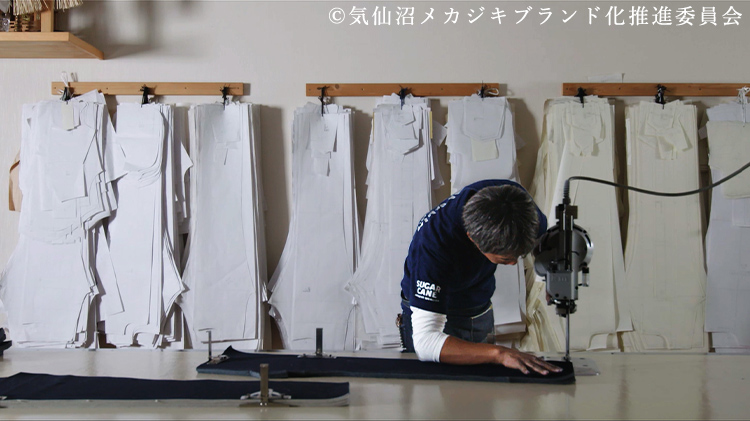 【オイカワデニム】OIKAWA DENIM/藤巻百貨店別注 本建正藍染デニム 及川洋モデル OP-10