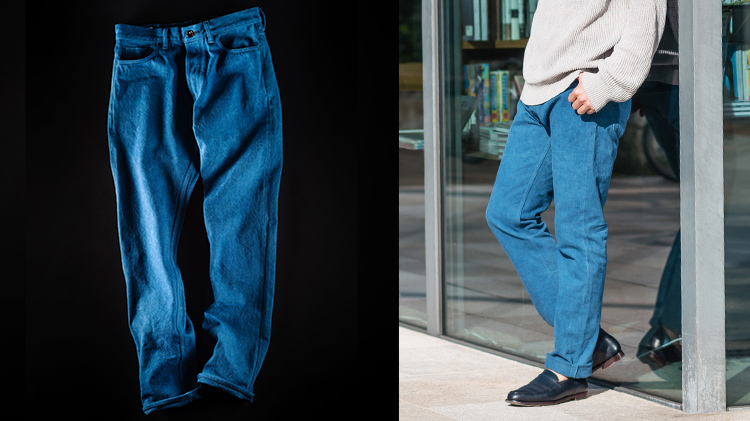 オイカワデニム】OIKAWA DENIM/藤巻百貨店別注 本建正藍染 オイカワデニム】OIKAWA DENIM/藤巻百貨店別注 本建正藍染