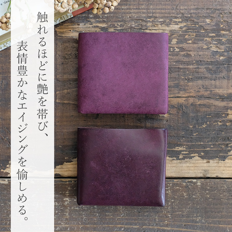【LITSTA】プエブロ ラップハーフウォレット