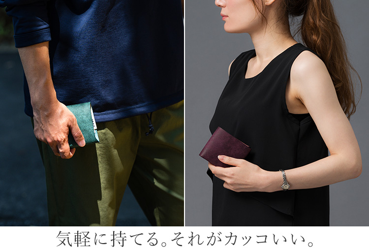 【LITSTA】プエブロ ラップハーフウォレット