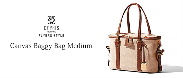 【CYPRIS FLYERS STYLE】Canvas Baggy Bag Medium
