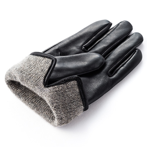 【KURODA】メンズ羊革カシミア手袋 | 藤巻百貨店