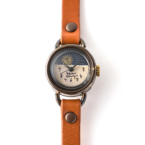 ArtyArty】クラフト時計／NABE「手巻き機械式スケルトン腕時計 BHW-064 