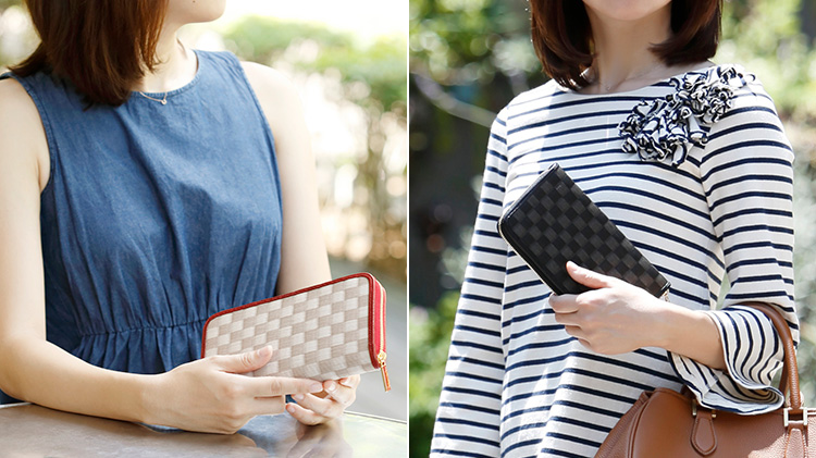 【織田畳店】葵(Aoi)シリーズ ラウンド財布