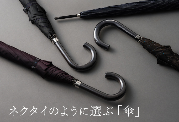 【Ramuda】ジャンプ式耐風骨 紳士長傘(65cm)