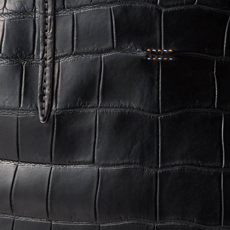 【HMAEN】Crocodile Leather Tote ROBIN L