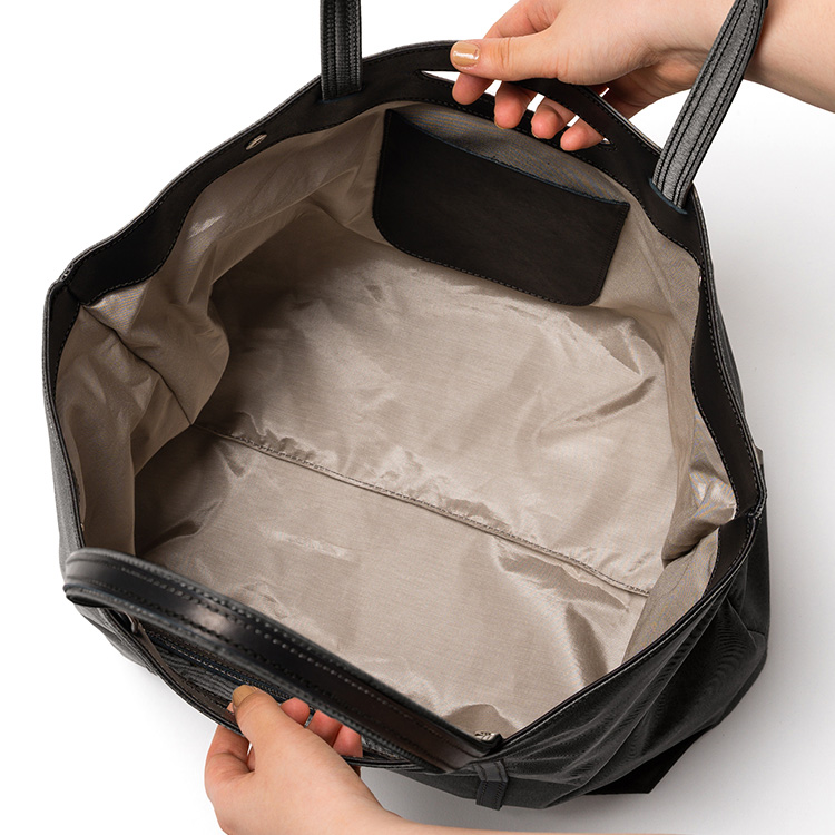 【HMAEN】NYLON SNUGGLE TOTE